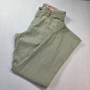 Tommy Bahama Men's Pants Khaki Tan Straight Leg Tencel Cotton Blend 34x32